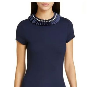 Ted baker pearl embellissed top